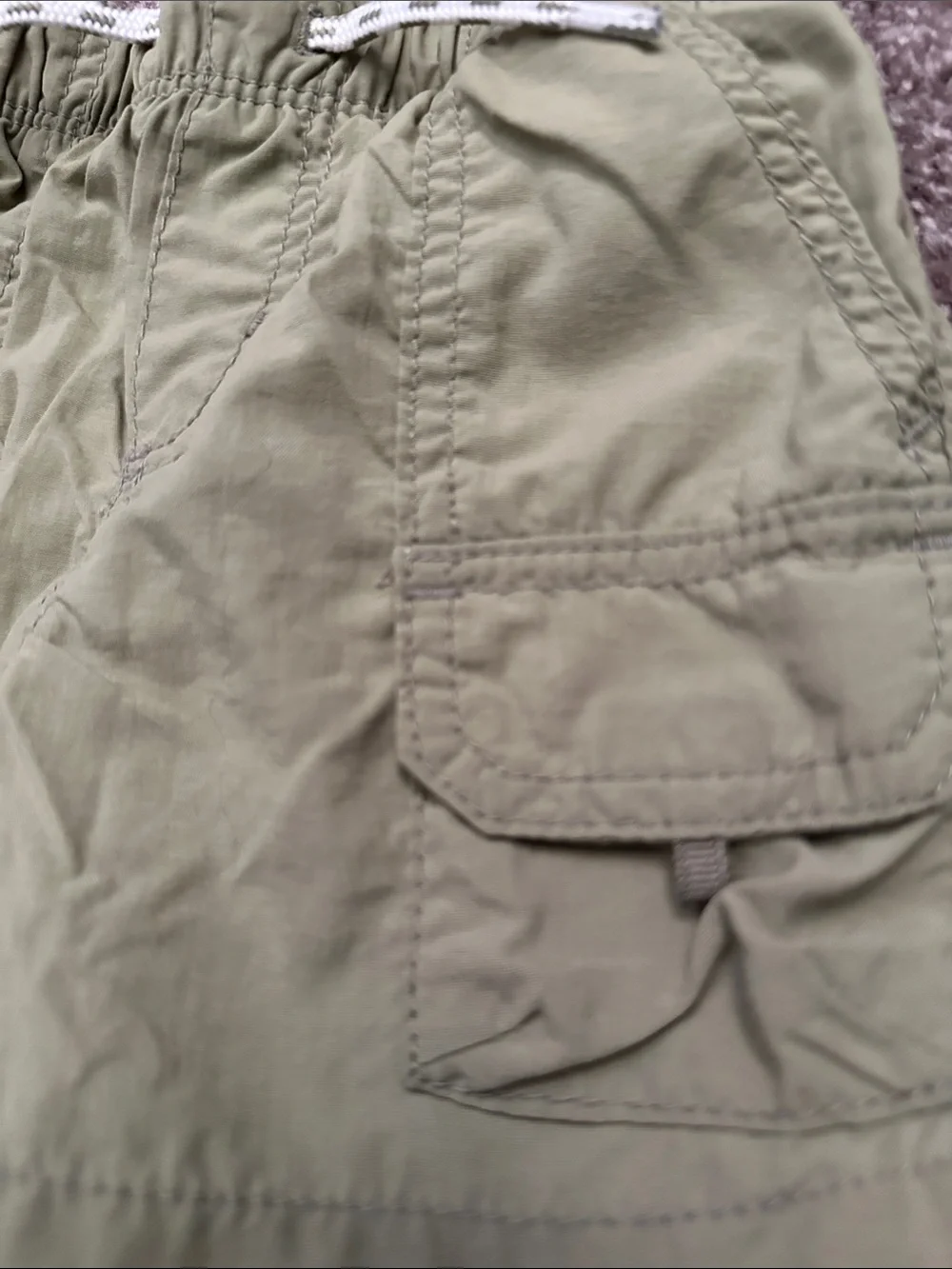 Old Navy Cargo Shorts Size 3-6 months